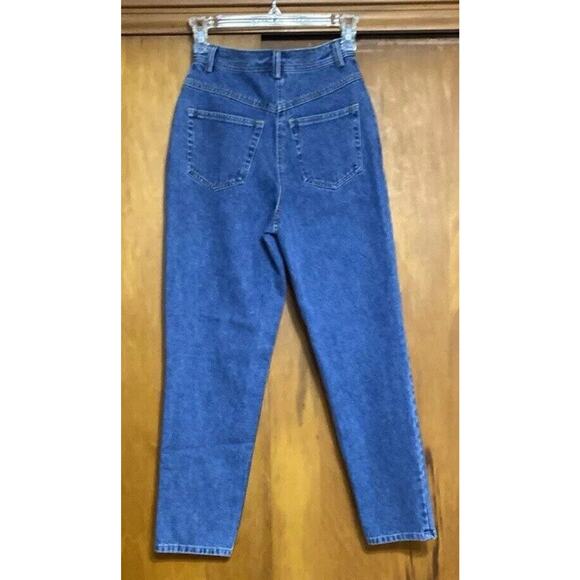 VTG Carole Little Sport Petites High Waist Blue Jeans - Size 2 - 27” Inseam 23”W - Picture 6 of 6